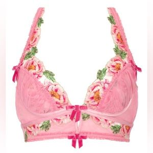 Needle Point Roses Bustier
